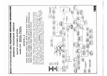 Sparton 26SS160 ;Chassis etc schematic circuit diagram